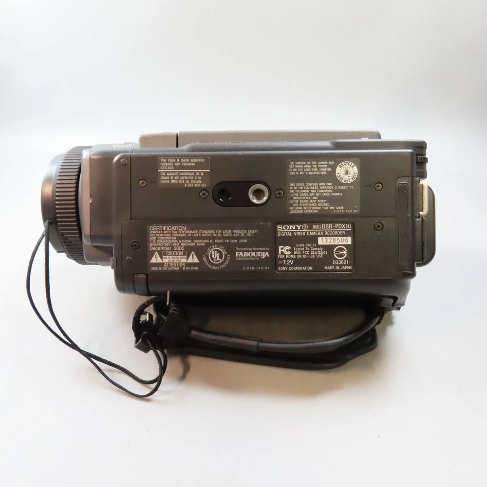 Sony dsr pdx10
